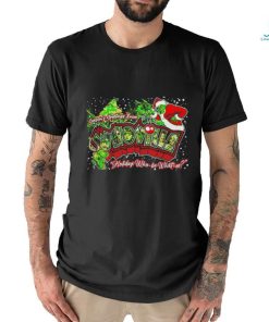 Grinch season’s greetings from whoville holiday who be what we Christmas shirt