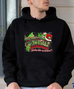 Grinch season’s greetings from whoville holiday who be what we Christmas shirt