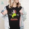 Grinch zipper I hate people but I love my West Virginia Mountaineers shirt