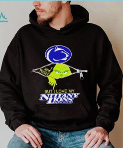 Grinch zipper I hate people but I love my Penn State Nittany Lions shirt