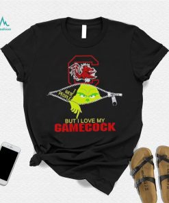 Grinch zipper I hate people but I love my South Carolina Gamecocks shirt