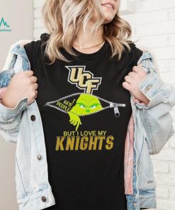 Grinch zipper I hate people but I love my UCF Knights shirt