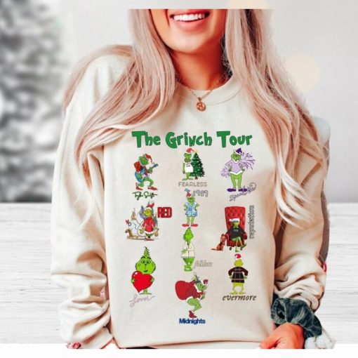 Grinchmas Eras Tour Sweatshirt, The Grinch Tour Tour Christmas Sweater