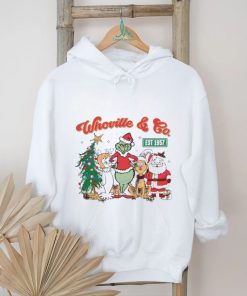 Grinchmas whoville and co est 1957 retro shirt
