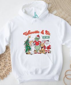 Grinchmas whoville and co est 1957 retro shirt