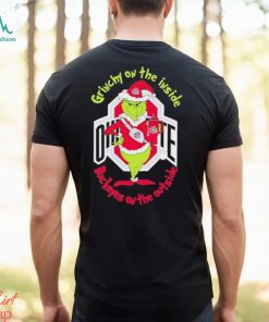 Grinchy On The Inside Ohio State Buckeyes On The Outside Christmas shirt, hoodie, sweater, long sleeve and tank top Grinchy On The Inside Ohio State Buckeyes On The Outside Christmas shirt