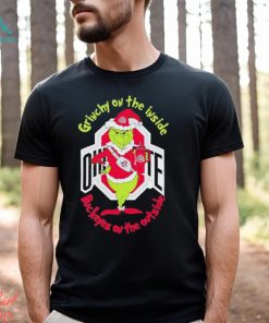 Grinchy On The Inside Ohio State Buckeyes On The Outside Christmas shirt, hoodie, sweater, long sleeve and tank top Grinchy On The Inside Ohio State Buckeyes On The Outside Christmas shirt
