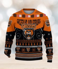 Grizzlys Wolfsburg Custom Name 3D Sweater Funny Gift For Men And Women Fans Christmas