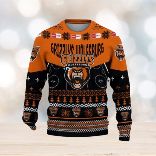 Grizzlys Wolfsburg Custom Name 3D Sweater Funny Gift For Men And Women Fans Christmas