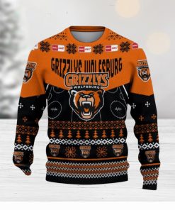 Grizzlys Wolfsburg Custom Name 3D Sweater Funny Gift For Men And Women Fans Christmas