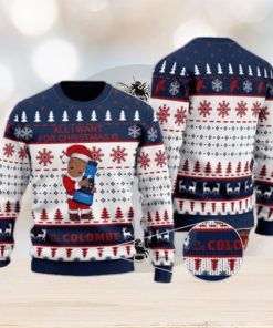 Groot All I Need For Christmas Is La Colombe Ugly Sweater For Men And Women