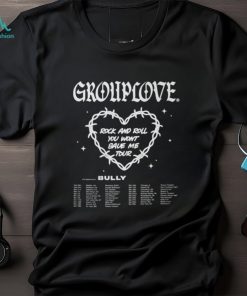 Grouplove And Bully Rock And Roll You Won't Save Me Tour 2024 Shirt