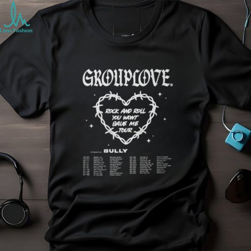 Grouplove And Bully Rock And Roll You Won’t Save Me Tour 2024 Shirt