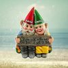 Grow Old With Me, The Best Is Yet To Be, Couple Gift, Personalized Acrylic Ornament, Santa Couple Ornament, Christmas Gift