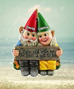 Thank You For Reminding Me, Couple Gift, Personalized Acrylic Ornament,  Couple Hugging Ornament, Christmas Gift - Limotees