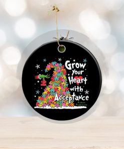 Grow your heart with acceptance Ornament