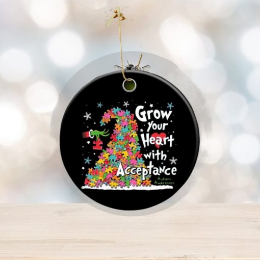 Grow your heart with acceptance Ornament