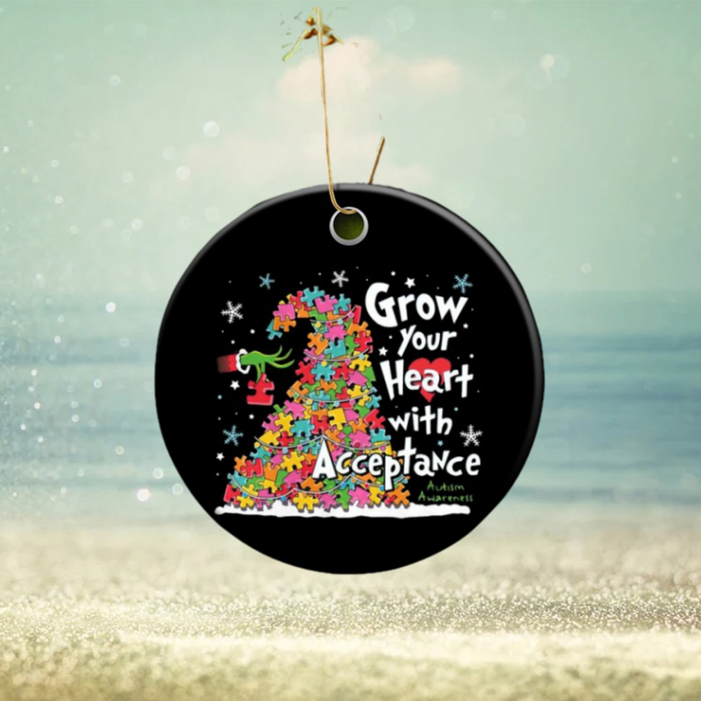 Grow your heart with acceptance Ornament Grow your heart with acceptance Ornament