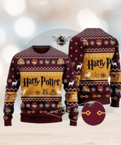 Gryffindor Hogwarts House Harry Potter Ugly Christmas Sweaters