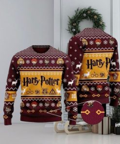 Gryffindor Hogwarts House Harry Potter Ugly Christmas Sweaters