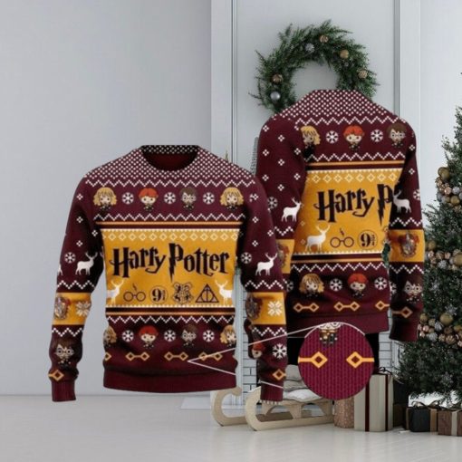 Gryffindor Hogwarts House Harry Potter Ugly Christmas Sweaters