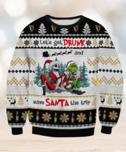 Guinness Get Drunk Christmas Ugly Sweater Gift For Men And Women