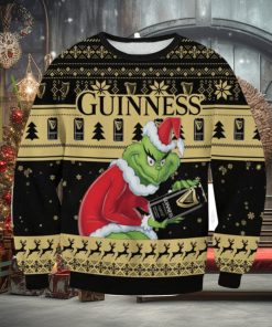 Guinness Grinch AOP Ugly Christmas Sweater Christmas Gift For Men And Women