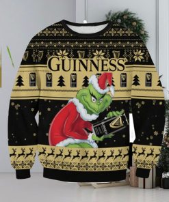 Guinness Grinch AOP Ugly Christmas Sweater Christmas Gift For Men And Women