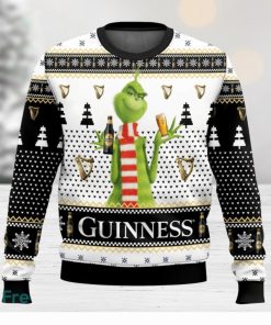 Guinness Grinch Christmas Gift Ugly Sweater 3D All Over printed