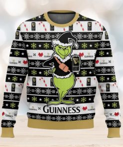 Guinness Grinch Christmas Ugly Sweater Special Gift For Xmas