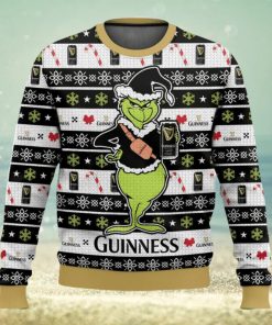 Guinness Grinch Christmas Ugly Sweater Special Gift For Xmas