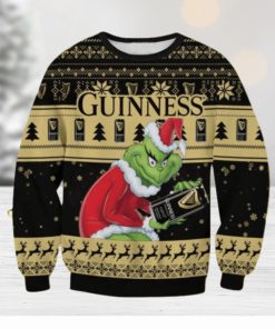 Guinness Grinch Christmas Ugly Sweater V4 Gift For Men And Women