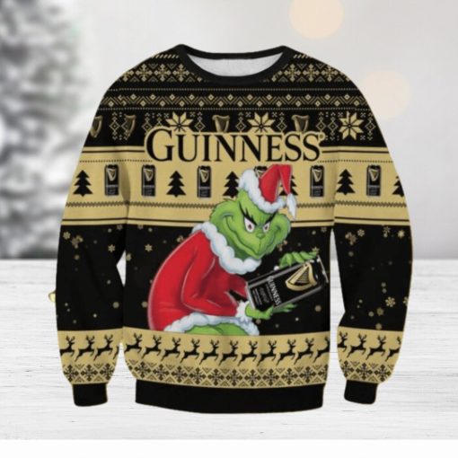 Guinness Grinch Christmas Ugly Sweater V4 Gift For Men And Women