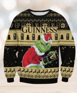 Guinness Grinch Christmas Ugly Sweater V4 Gift For Men And Women