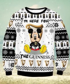 Guinness Mk Here Christmas Ugly Sweater Gift For Men And Women