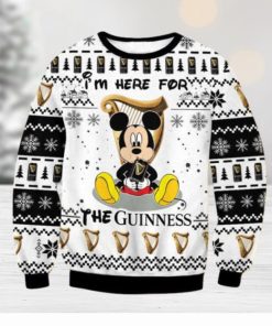 Guinness Mk Here Christmas Ugly Sweater Gift For Men And Women