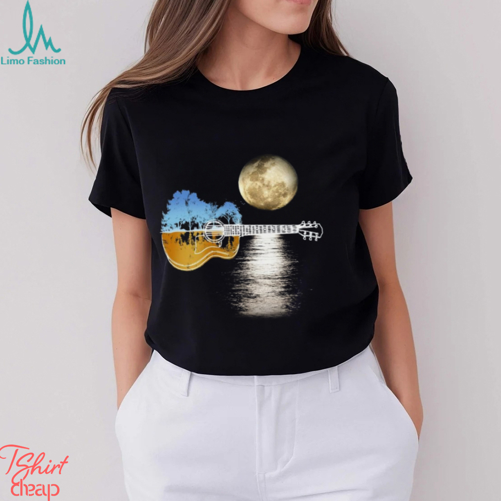 Guitar Moonlight Shirt Guitar Moonlight Shirt