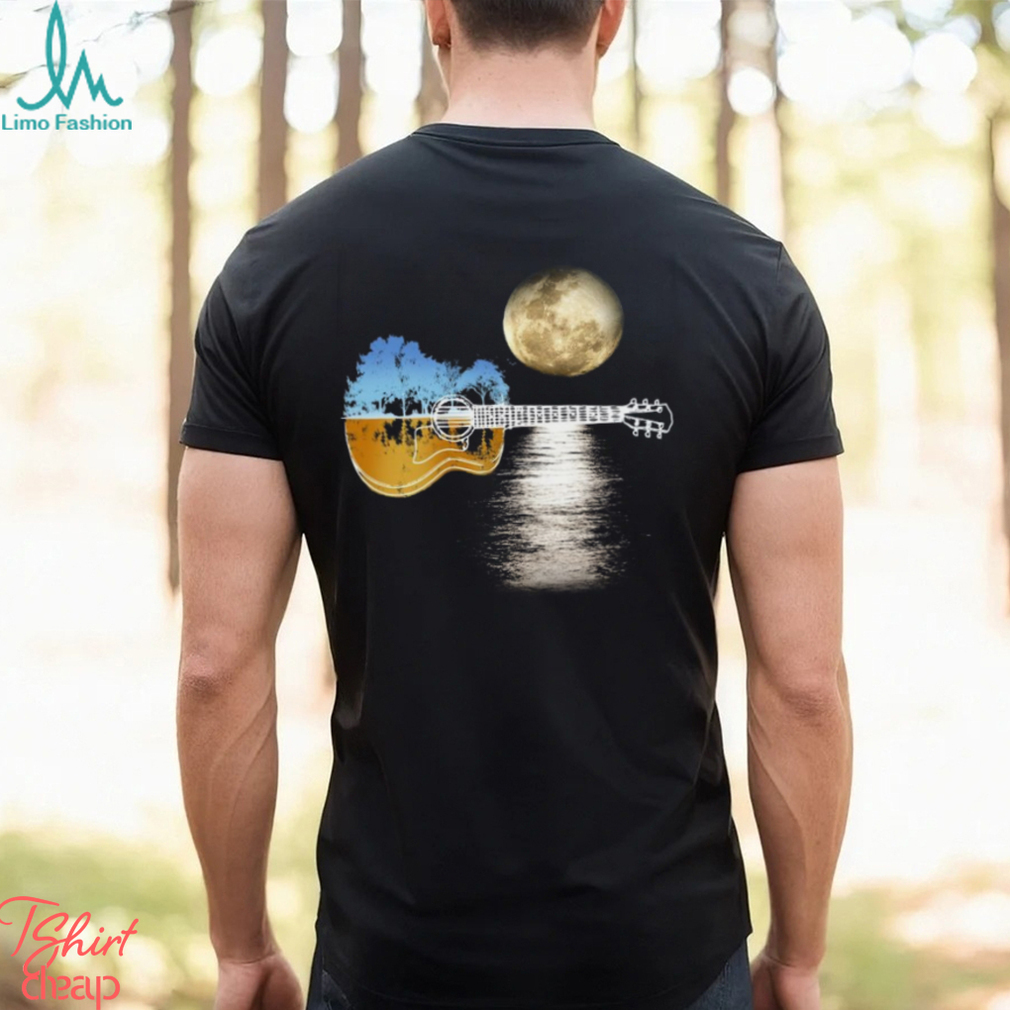Guitar Moonlight Shirt Guitar Moonlight Shirt