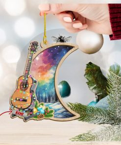 Guitar Personalized Suncatcher Ornament