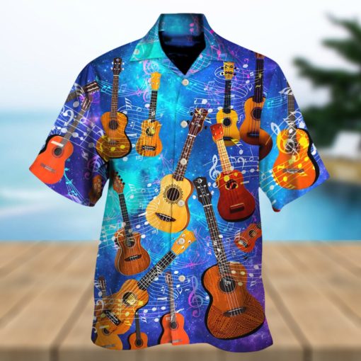 Guitar Ukulele Love Forever Hawaiian Shirt