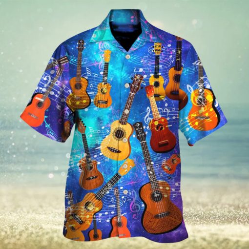 Guitar Ukulele Love Forever Hawaiian Shirt