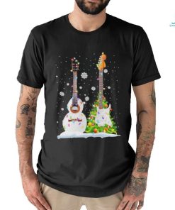 Guitar pine tree merry christmas shirt, hoodie, sweater, long sleeve and tank top Guitar pine tree merry christmas shirt