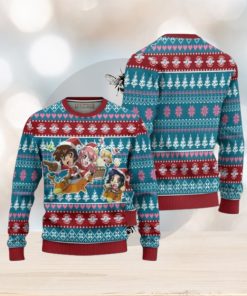 Gundam Team Anime Ugly Christmas Sweater Custom Chibi Xmas Gift