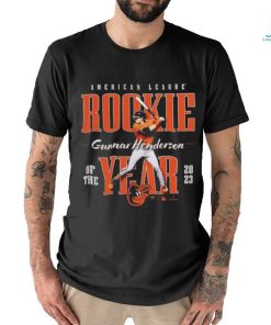 Gunnar Henderson Baltimore Orioles 2023 American League Rookie Of The years Shirt
