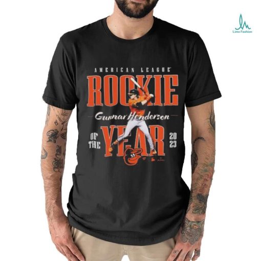 Gunnar Henderson Baltimore Orioles 2023 American League Rookie Of The years Shirt