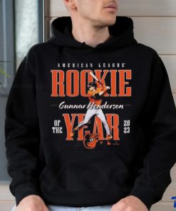 Gunnar Henderson Baltimore Orioles 2023 American League Rookie Of The years Shirt