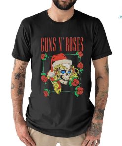Guns N’ Roses Holiday Skull Christmas T Shirt
