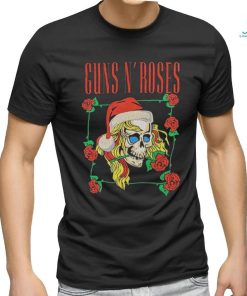 Guns N’ Roses Holiday Skull Christmas T Shirt, hoodie, sweater, long sleeve and tank top Guns N’ Roses Holiday Skull Christmas T Shirt