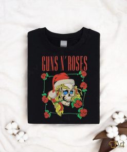 Guns N’ Roses Holiday Skull Christmas T Shirt, hoodie, sweater, long sleeve and tank top Guns N’ Roses Holiday Skull Christmas T Shirt