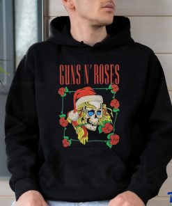 Guns N’ Roses Holiday Skull Christmas T Shirt, hoodie, sweater, long sleeve and tank top Guns N’ Roses Holiday Skull Christmas T Shirt